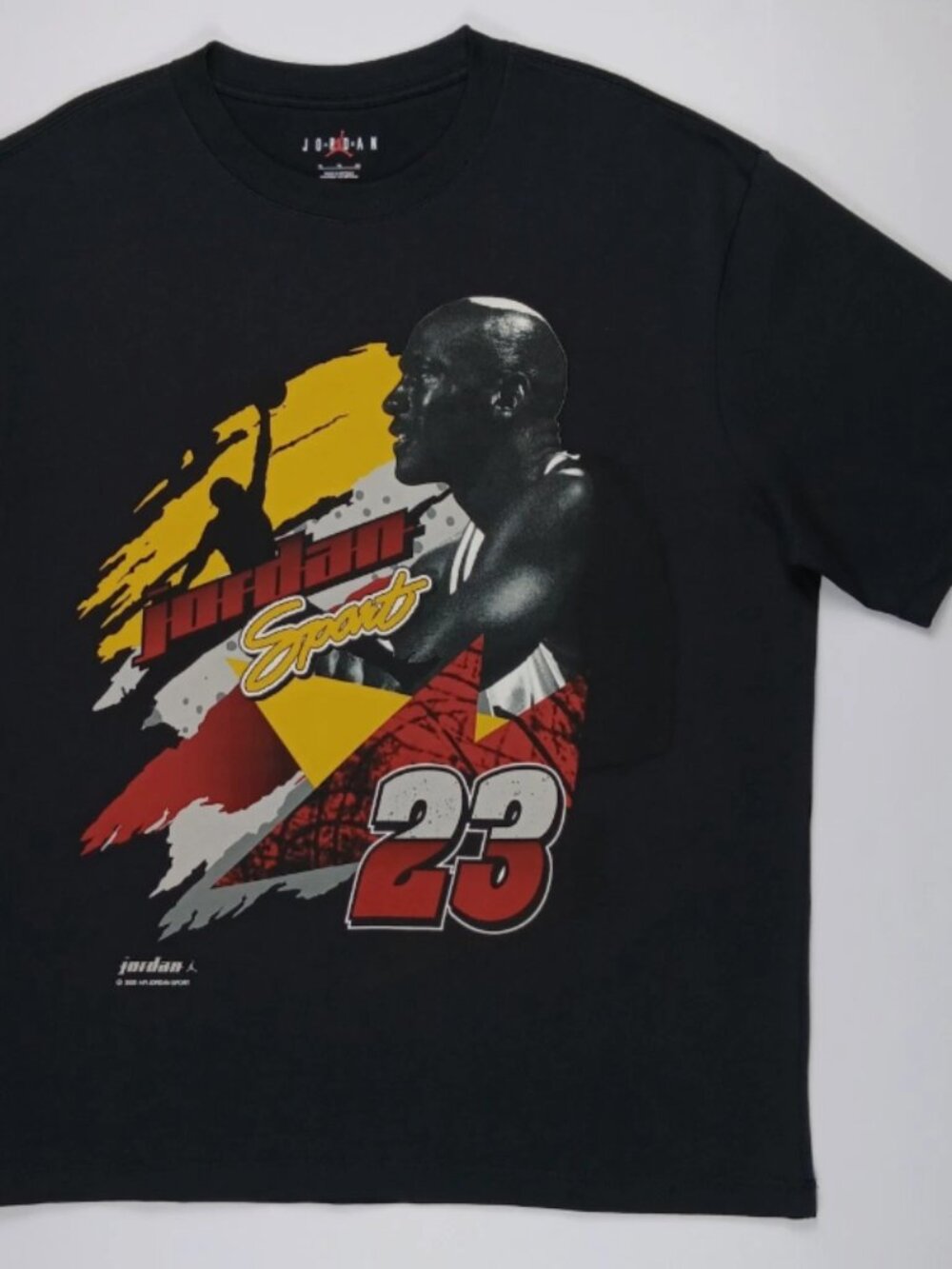 Jordan STMT 1985 Graphic T-shirt Men’s Large Off Noir Black Ib8814-045 NWT